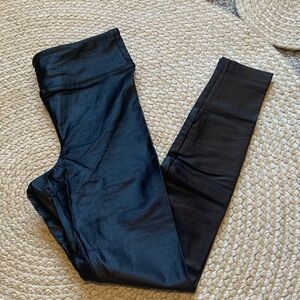 Koral Shiny Black Leggings